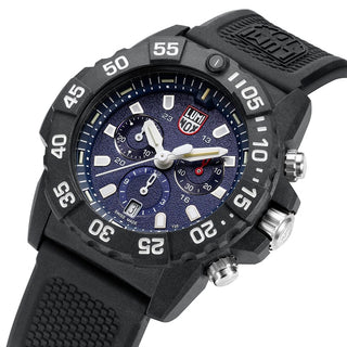 Navy SEAL Chronograph, 45mm, Military Dive Watch, Blue