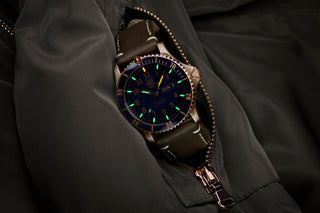 Automatic Sport Timer, 42mm, Limited Edition Bronze