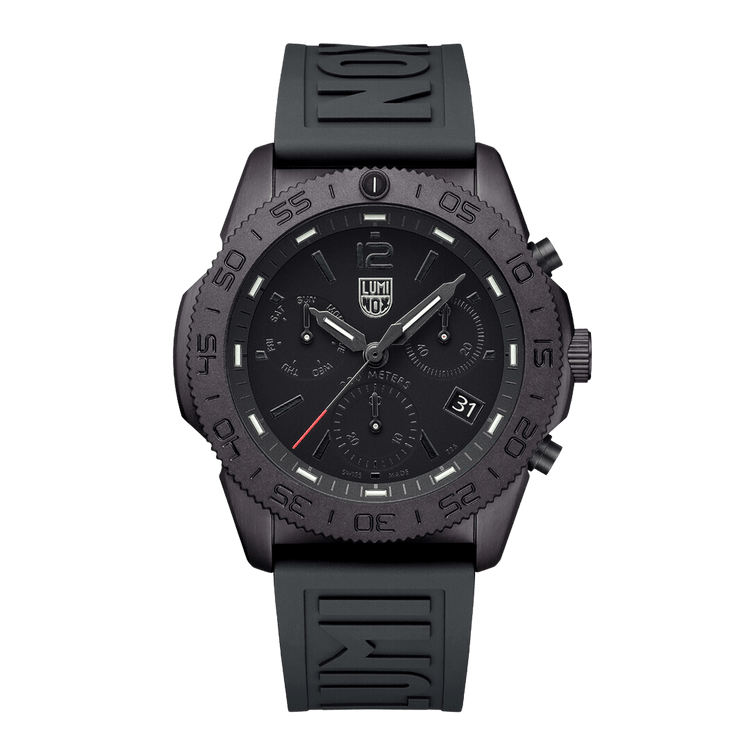 Luminox Black Resin Sport Watch main image 1