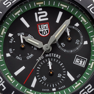 Pacific Diver Chronograph, 44mm, Dive Watch, Forest Green
