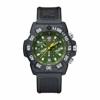 Navy SEAL Chronograph, 45mm, Military Dive Watch, Green