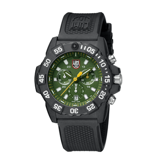 Navy SEAL Chronograph, 45mm, Military Dive Watch, Green