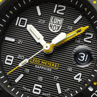 Navy Seal, 45 mm, Military Dive Watch - 3601.GF, Detail view of the watch dial 